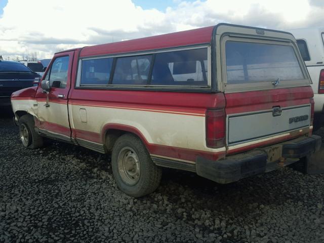 1FTCR10S3DUC02789 - 1983 FORD RANGER RED photo 3