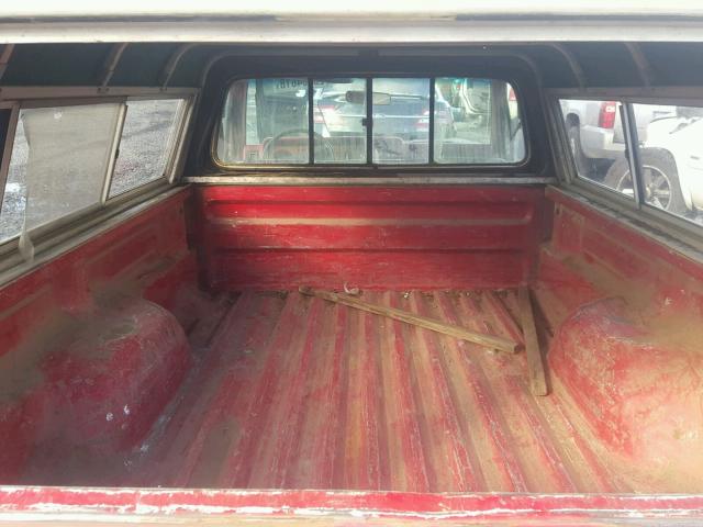 1FTCR10S3DUC02789 - 1983 FORD RANGER RED photo 6