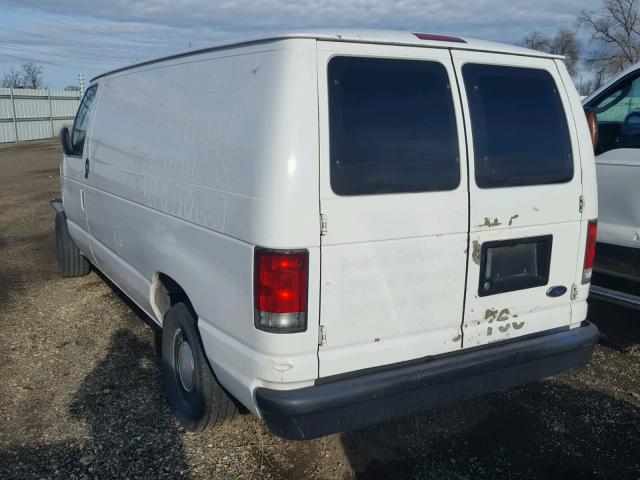 1FTRE1427WHA73208 - 1998 FORD ECONOLINE WHITE photo 3