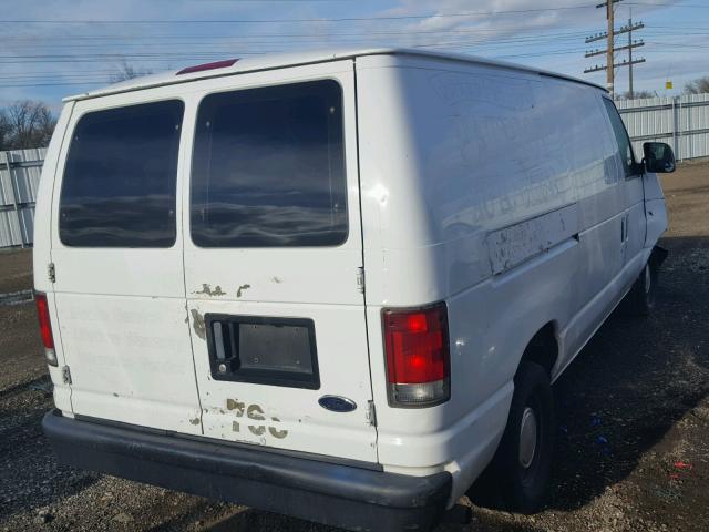 1FTRE1427WHA73208 - 1998 FORD ECONOLINE WHITE photo 4