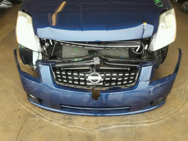 3N1AB61E18L717004 - 2008 NISSAN SENTRA 2.0 BLUE photo 9