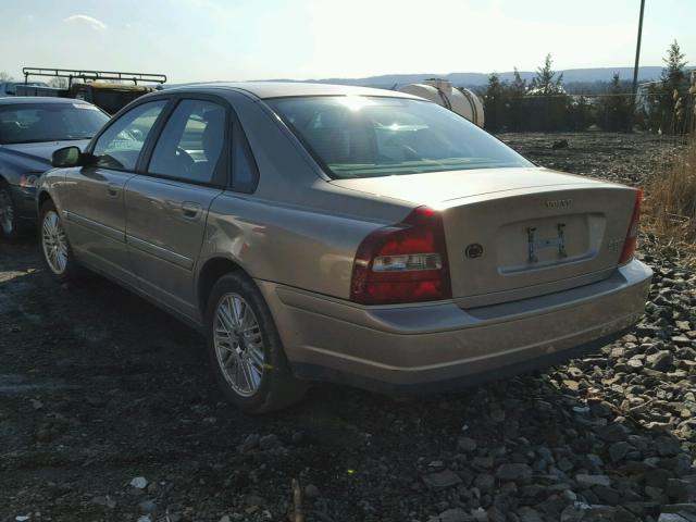 YV1TS92D921260156 - 2002 VOLVO S80 TAN photo 3