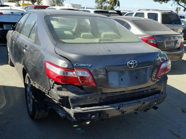 JTNBE46K973076542 - 2007 TOYOTA CAMRY NEW GRAY photo 3