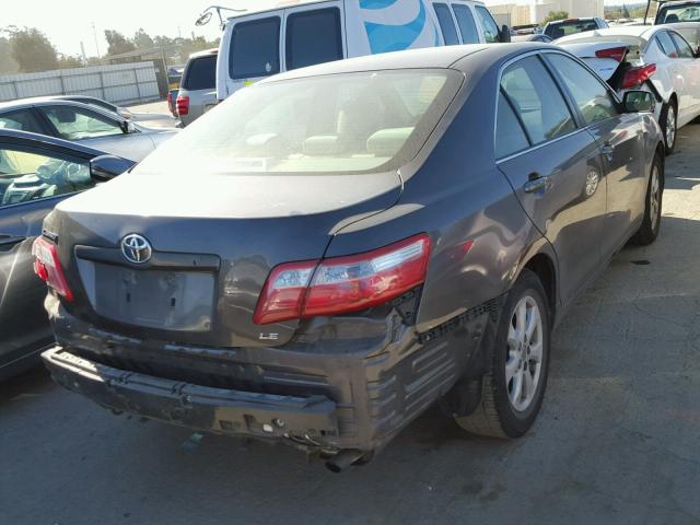 JTNBE46K973076542 - 2007 TOYOTA CAMRY NEW GRAY photo 4