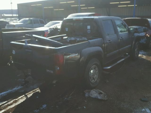 1GTDT43E388218535 - 2008 GMC CANYON SLE BLACK photo 4