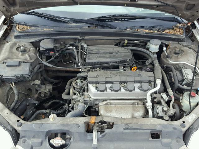 2HGES26782H554175 - 2002 HONDA CIVIC EX GOLD photo 7