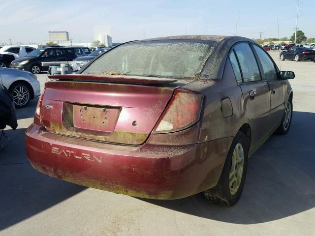 1G8AL52F53Z121692 - 2003 SATURN ION LEVEL 红色 照片 4