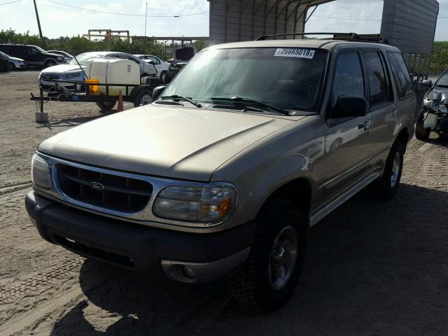 1FMZU63XXYUB37941 - 2000 FORD EXPLORER X TAN photo 2