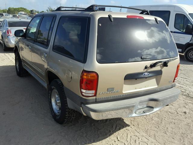 1FMZU63XXYUB37941 - 2000 FORD EXPLORER X TAN photo 3