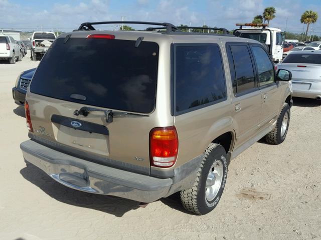 1FMZU63XXYUB37941 - 2000 FORD EXPLORER X TAN photo 4