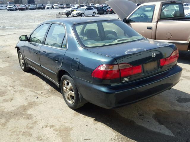 1HGCG5679YA061767 - 2000 HONDA ACCORD SE GREEN photo 3