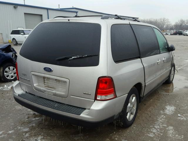 2FMZA576X4BA88423 - 2004 FORD FREESTAR S SILVER photo 4