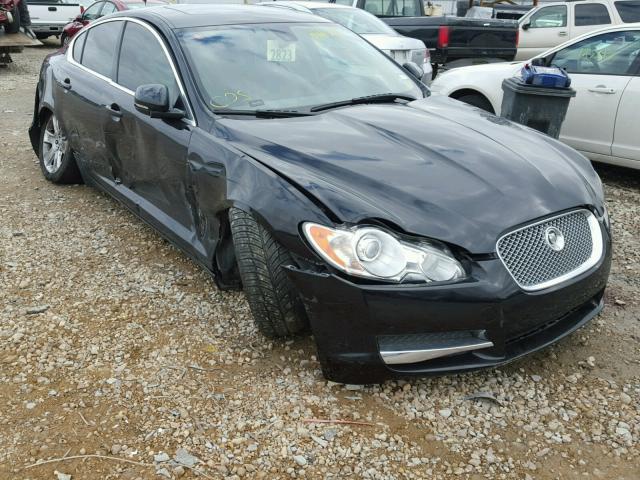 SAJWA0FB3BLR87647 - 2011 JAGUAR XF BLACK photo 1