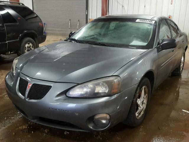 2G2WS522541321143 - 2004 PONTIAC GRAND PRIX BLUE photo 2