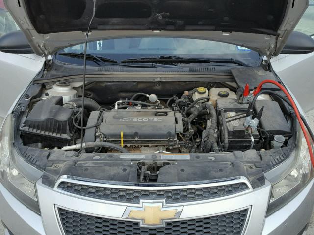 1G1PC5SH8B7198027 - 2011 CHEVROLET CRUZE LS SILVER photo 7