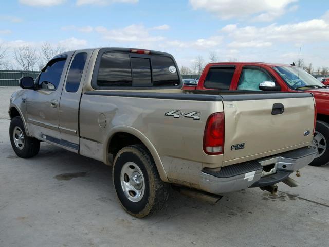 1FTRX18W0YKA91546 - 2000 FORD F150 TAN photo 3