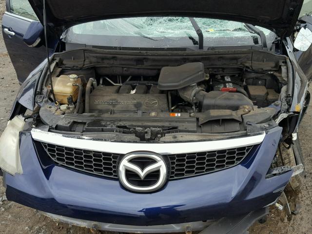 JM3TB38C370120559 - 2007 MAZDA CX-9 BLUE photo 7