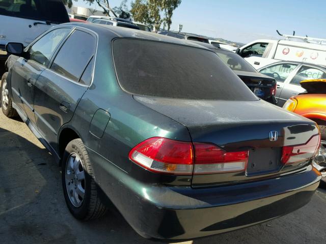 1HGCF86621A088715 - 2001 HONDA ACCORD VAL GREEN photo 3