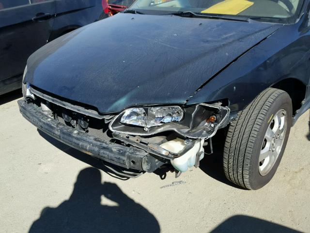 1HGCF86621A088715 - 2001 HONDA ACCORD VAL GREEN photo 9