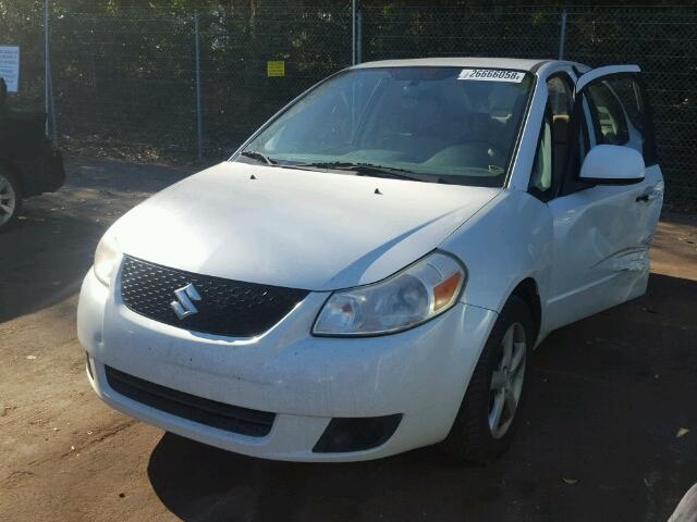 JS2YC412085104431 - 2008 SUZUKI SX4 WHITE photo 2