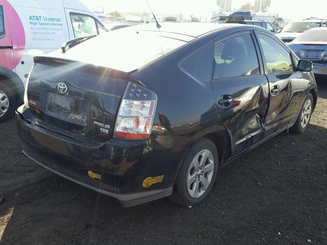 JTDKB20U753017711 - 2005 TOYOTA PRIUS BLACK photo 4