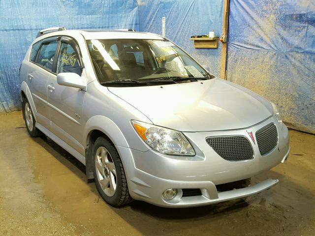 5Y2SL65836Z446066 - 2006 PONTIAC VIBE SILVER photo 1