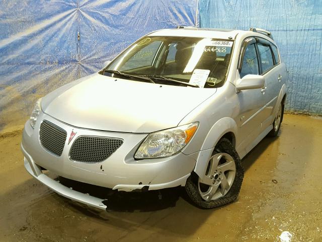 5Y2SL65836Z446066 - 2006 PONTIAC VIBE SILVER photo 2