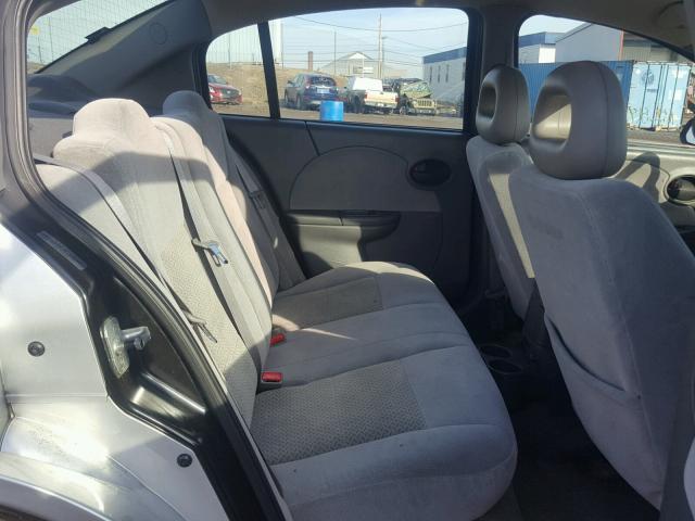 1G8AL55F66Z144768 - 2006 SATURN ION LEVEL SILVER photo 6