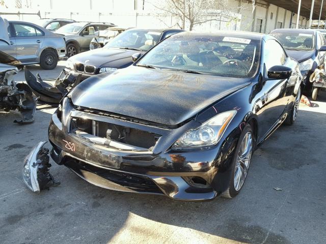 JN1CV6FE7BM952660 - 2011 INFINITI G37 BASE BLACK photo 2