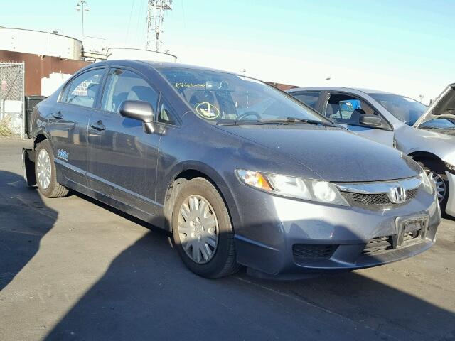 19XFA4F52BE000688 - 2011 HONDA CIVIC GX GRAY photo 1