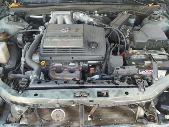 4T1BF28B32U258609 - 2002 TOYOTA AVALON XL GREEN photo 7