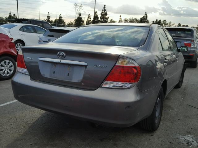 4T1BE32K25U528810 - 2005 TOYOTA CAMRY LE GRAY photo 4