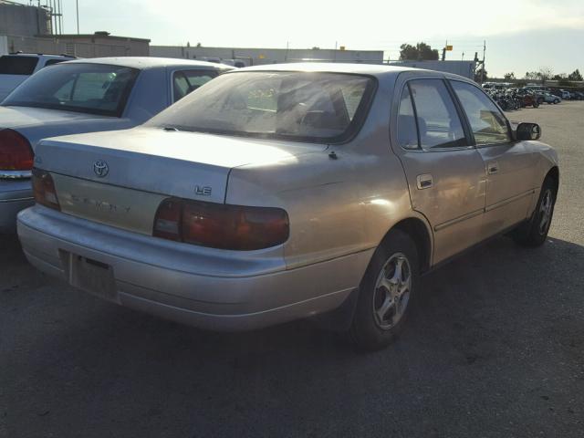 JT2SK12EXS0337336 - 1995 TOYOTA CAMRY LE GOLD photo 4