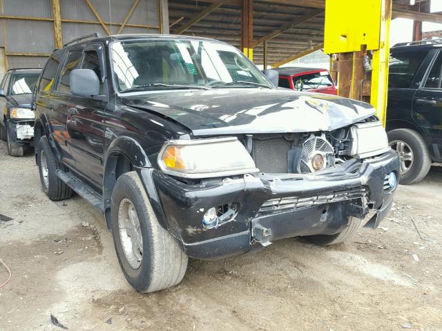 JA4LS31R82J062856 - 2002 MITSUBISHI MONTERO SP BLACK photo 1