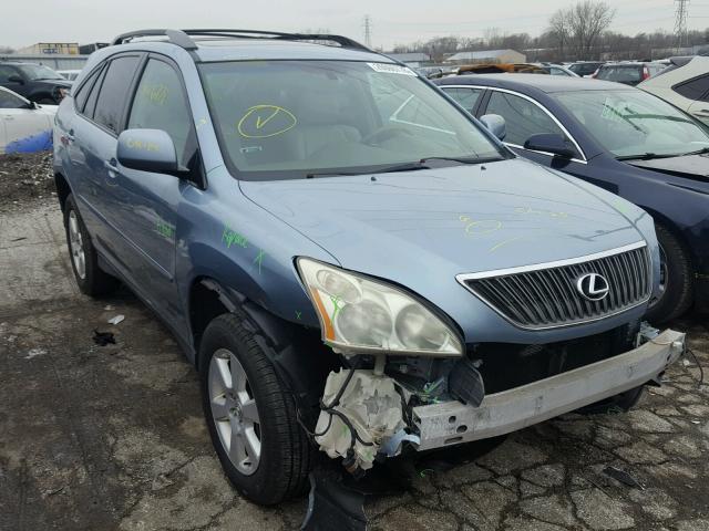 2T2HA31U86C094898 - 2006 LEXUS RX 330 BLUE photo 1