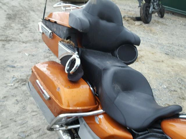 1HD1KEL15EB677751 - 2014 HARLEY-DAVIDSON FLHTK ELEC 橙色 照片 6