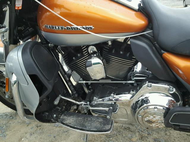 1HD1KEL15EB677751 - 2014 HARLEY-DAVIDSON FLHTK ELEC 橙色 照片 7