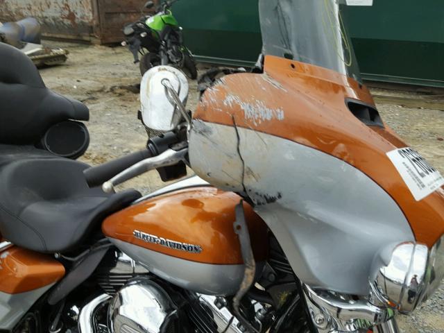 1HD1KEL15EB677751 - 2014 HARLEY-DAVIDSON FLHTK ELEC 橙色 照片 9