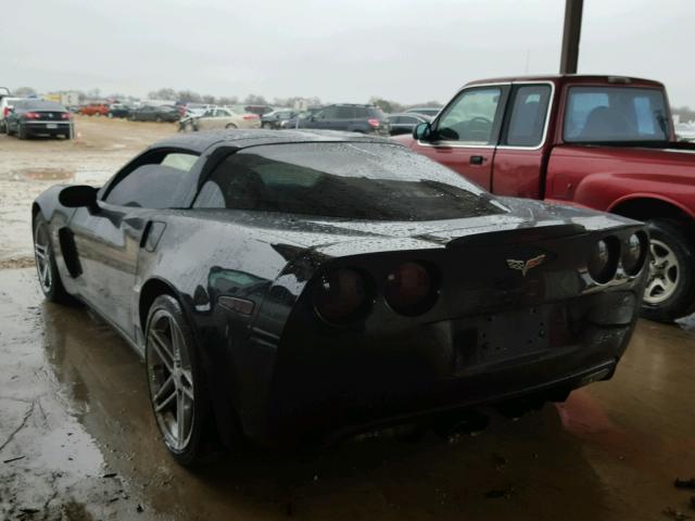 1G1YY26E485125178 - 2008 CHEVROLET CORVETTE Z BLACK photo 3