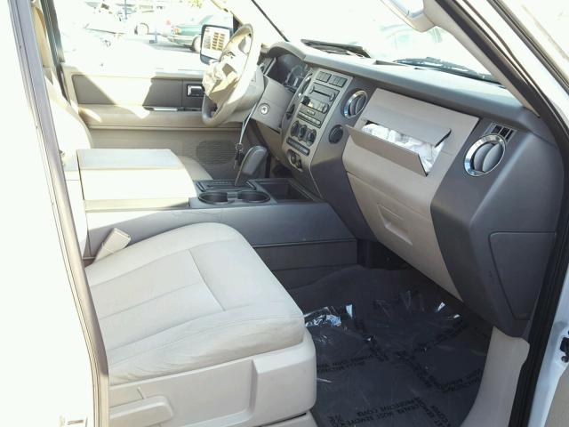 1FMFU15587LA81763 - 2007 FORD EXPEDITION WHITE photo 5