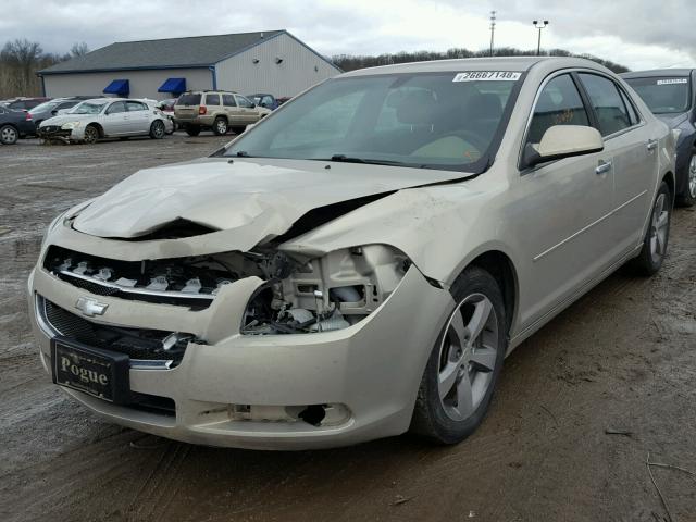 1G1ZC5E03CF136864 - 2012 CHEVROLET MALIBU 1LT 奶油色 照片 2