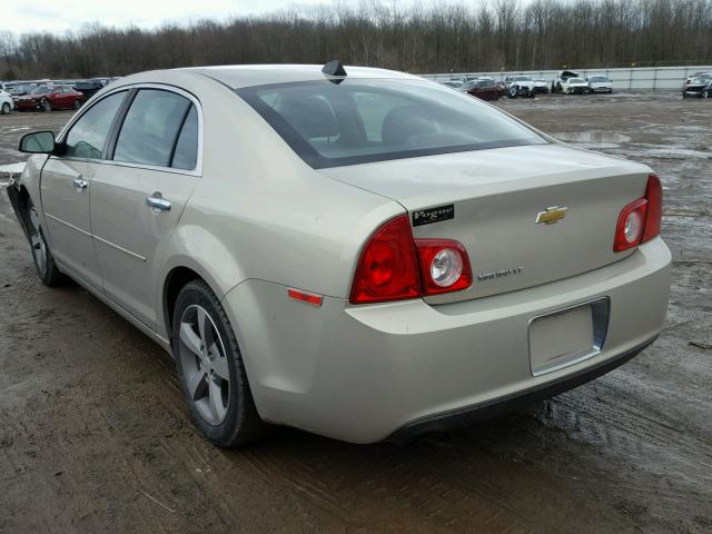 1G1ZC5E03CF136864 - 2012 CHEVROLET MALIBU 1LT CREAM photo 3