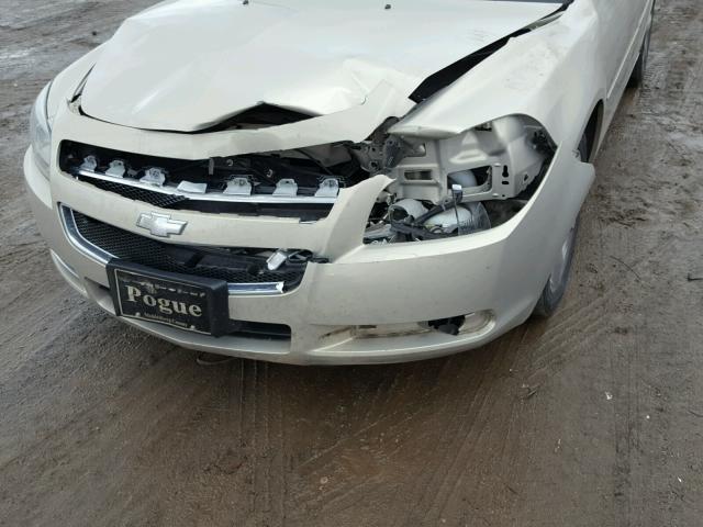 1G1ZC5E03CF136864 - 2012 CHEVROLET MALIBU 1LT 奶油色 照片 9