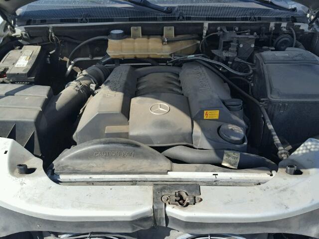 4JGAB72E7YA171281 - 2000 MERCEDES-BENZ ML 430 银色 照片 7