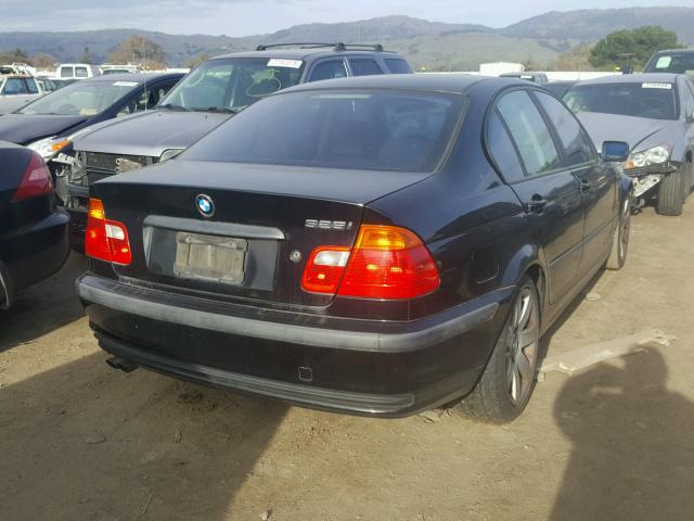 WBAAV33431FU90998 - 2001 BMW 325 I BLACK photo 4