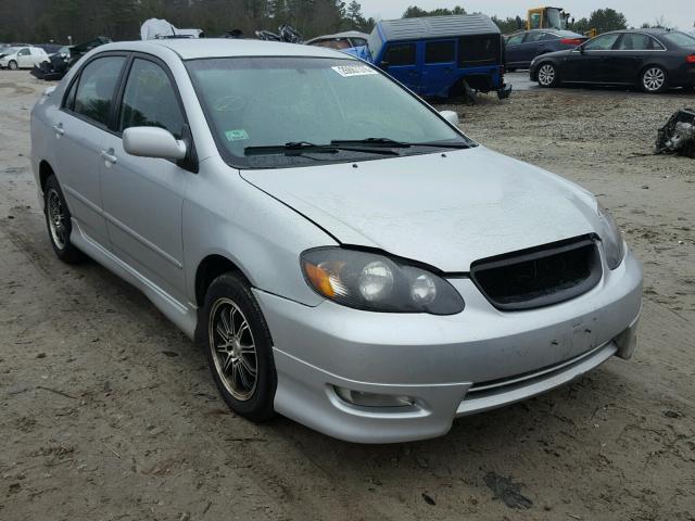 2T1BR32E16C597828 - 2006 TOYOTA COROLLA CE SILVER photo 1