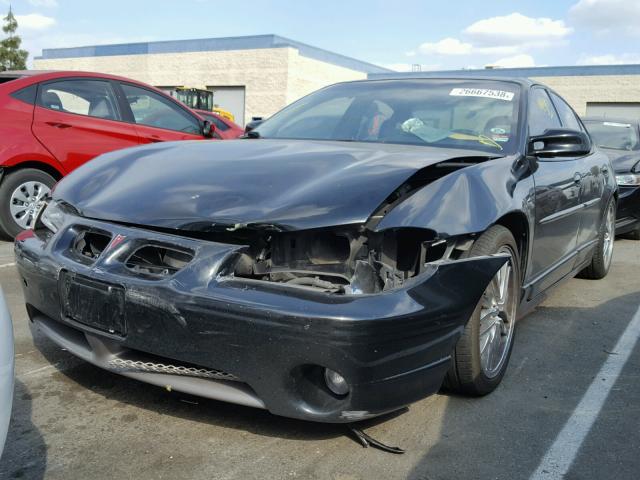 1G2WR5215YF309060 - 2000 PONTIAC GRAND PRIX BLACK photo 2