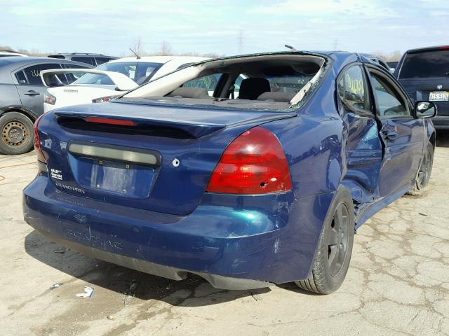 2G2WP552461271626 - 2006 PONTIAC GRAND PRIX Mavi foto 4