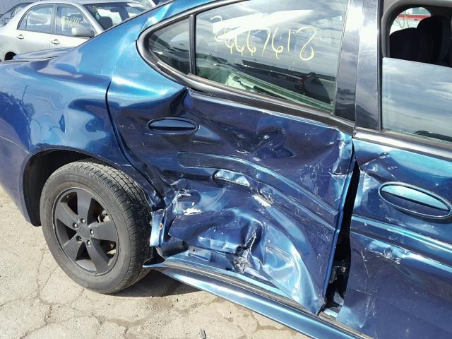 2G2WP552461271626 - 2006 PONTIAC GRAND PRIX Mavi foto 9