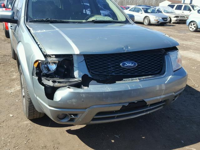 1FMDK03196GA40086 - 2006 FORD FREESTYLE GREEN photo 9